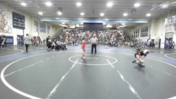 100 lbs Champ. Round 3 - Summer Mendoza, Tahquitz vs Riley Rivera, Elsinore