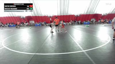 106 lbs Round 1 (8 Team) - Justin Brown, Coon Rapids vs Rocco Valvano, Wheaton Warrenville South