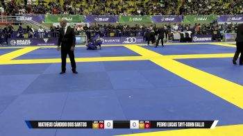 Pedro Lucas Tayt-Sohn Gallo vs Matheus Cândido Dos Santos 2025 Brasileiro Jiu-Jitsu IBJJF
