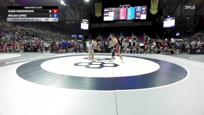 285 lbs Cons. Sub-rd Of 16 - Hans Wiederkehr, NY vs Nolan Lopez, IL