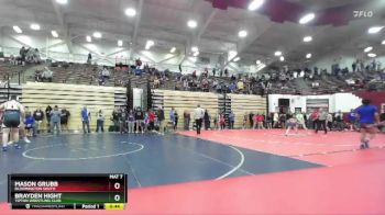 190 lbs Cons. Round 4 - Mason Grubb, Bloomington South vs Brayden Hight, Tipton Wrestling Club