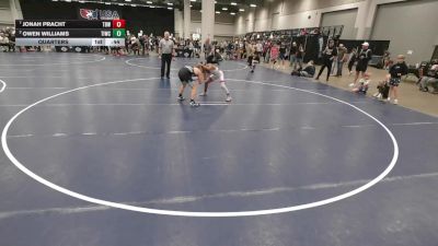 120 lbs Quarters - Jonah Pracht, The Best Wrestler vs Owen Williams, Team Idaho Wrestling Club