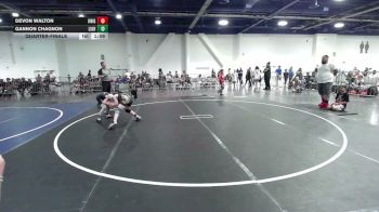 82 lbs Quarterfinal - Devon Walton, Knight Youth Wrestling vs Gannon Chagnon, Lights WC