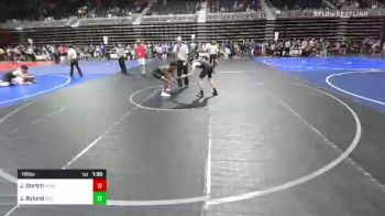 116 lbs Quarterfinal - Jermaine Dortch, Ready RP vs Jordan Bylund, Rco