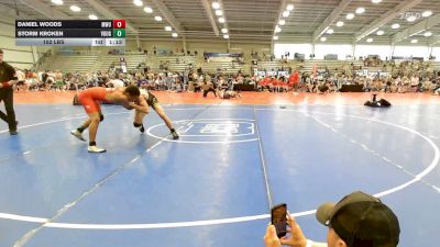 152 lbs Rr Rnd 1 - Daniel Woods, MetroWest United Lightning - HSB vs Storm Kroken, Vougars Wrestling - HSB