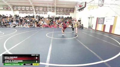 132 lbs Cons. Round 4 - Nyla Naugle, Red Mountain vs Amelia Alexander, Sandra Day O`Conner