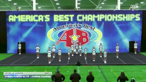 Cheer Fusion Elite - Junior Charge [2025 L3 Junior Day 1] 2025 America's Best Indy Challenge