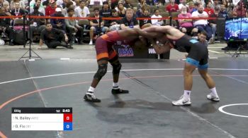 61 kg Quarters - Nasir Bailey, Arkansas RTC vs Daton Fix, Cowboy RTC/ TMWC