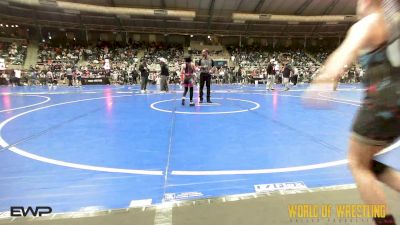 73 lbs Quarterfinal - Eleanor Hoose, Blackman Wrestling Club vs A'Raeya Richardson, MNW Cougars