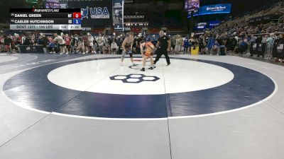 144 lbs Champ. Rd Of 64 - Daniel Green, Montana vs Caeleb Hutchinson, Kansas