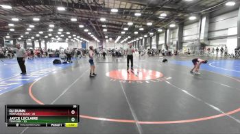 92 lbs Rd# 10- 4:00pm Saturday Final Pool - RJ Dunn, Maryland BLACK vs Jayce Leclaire, Team BAM