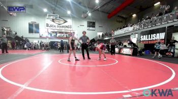 106 lbs Rr Rnd 5 - Jeffrey Wheat, Sallisaw Takedown Club vs Levi Ward, Broken Bow Youth Wrestling