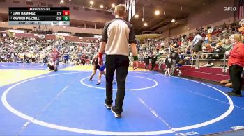 95 lbs Round 2 - Kayden Feazell, Conway Wrestling Club vs Liam Ramirez, Cyclone Youth Wrestling