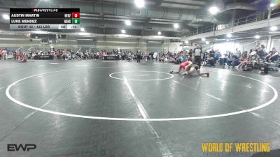 125 lbs Consi Of 64 #2 - Austin Martin, Nebraska Boyz vs Luke Mendez, North Desoto