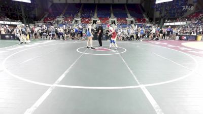 136 lbs Round Of 64 - Kylee Wicklund, WA vs Aaliyah Sanders, MO