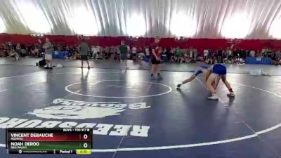 115-117 B Round 2 - Vincent DeBauche, Aquinas vs Noah DeRoo, BBE/Waska