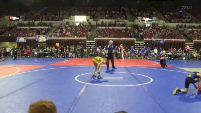 65 lbs Champ. Round 2 - Statler Medearis, Baker Wrestling Club vs Keaton Fox, Fergus Wrestling Club