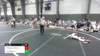 78 lbs Rr Rnd 5 - Ole Massey OHanlon, Mat Demon WC vs Logan Crawford, Northwest Elite