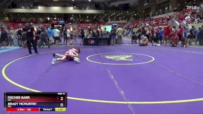 138 lbs Cons. Round 4 - Fischer Barr, MO vs Brady McMurtry, MO