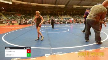 90 lbs Semifinal - Charlie Smith, Terminator Wrestling Academy vs Joely Hunt, Vian Wrestling Club