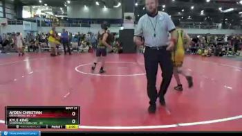 138 lbs Round 6 (8 Team) - Ayden Christian, GREAT BRIDGE WC vs Kyle King, SCORPIONS FLORIDA WC