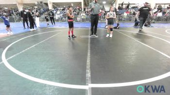 76 lbs Rr Rnd 5 - Jeremiah Johns, Comanche Takedown Club vs Aly Wirick, Madill Takedown