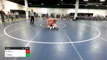 180 lbs Consolation - William Ward, ND vs Tyson Martin, WI