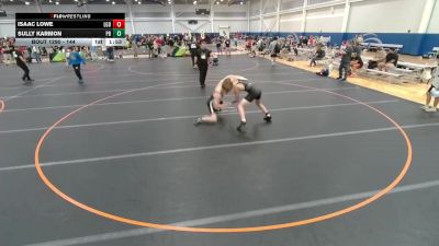 144 lbs Cons. Round 5 - Isaac Lowe, Lake Gibson Braves vs Sully Karmon, Perrysburg
