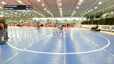 132 lbs Rr Rnd 1 - Lillian Wooder, Southern Fire - HSG vs Meili Shao, Doughgirls - HSG