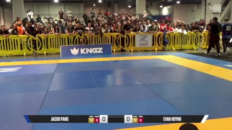 JACOB PANG vs EVAN HUYNH 2025 American National IBJJF Jiu-Jitsu Open Championship