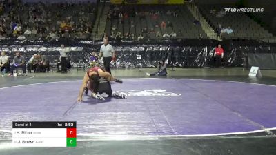 197 lbs Consolation - Hunter Ritter, Minnesota vs J.T. Brown, Army West Point