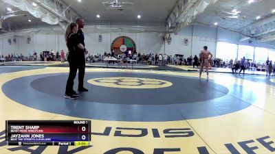 132 lbs Round 1 - Trent Sharp, Beast Mode Wrestling vs Jayzahn Jones, Beat The Streets Cleveland