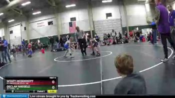 60 lbs Round 5 (6 Team) - Wyatt McDermott, G.I. Grapplers Gold vs Declan Naegele, Jr Titans