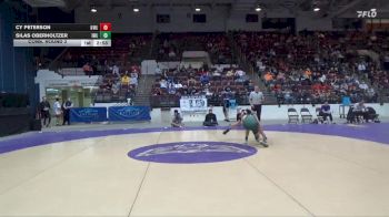 157 lbs Cons. Round 3 - Silas Oberholtzer, Illinois Wesleyan vs Cy Peterson, Nebraska Wesleyan