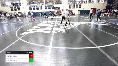 139 lbs Quarterfinal - Marco Frinzi, Bethlehem Catholic vs Dominic Moyer, Delaware Valley