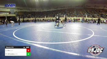 80 lbs Round Of 16 - Cole Nix, Plainview Youth Wrestling Club vs Rocky Witcosky, Team Nomad