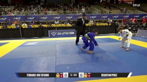 Sebastian Perez vs Terrance Jiro Tatsuno 2026 Pan Kids Jiu-Jitsu IBJJF Championship