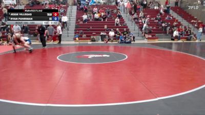 120 lbs Cons. Semi - Jesse Villegas, Team Real Life Wrestling vs Ryan Fuhriman, Kuna Klub