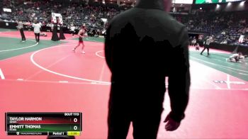 110 lbs Champ. Round 1 - Taylor Harmon, OHW1 vs Emmitt Thomas, FCWA