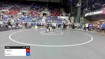 120 lbs Cons 64 #2 - Inocencio Garcia, Illinois vs Benjamin Levy, Virginia