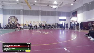 144 lbs Cons. Round 4 - Christopher Serano, Centennial vs Christian Pena, Cathedral City