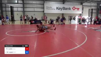 61 kg Round Of 64 - Maximilian Leete, Massachusetts vs Marcel Lopez, Southern Illinois Regional Training Center