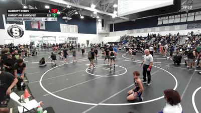138 lbs Cons. Round 3 - Garrett Berry, Alta Loma vs Khristian Enriquez, Osoway
