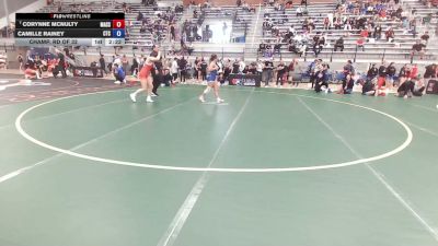 62 kg Champ. Rd Of 32 - Corynne McNulty, Massachusetts vs Camille Rainey, Cowtown Training Center