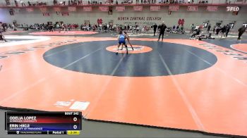 101 lbs Quarterfinal - Odelia Lopez, Schreiner University vs Erin Hikiji, University Of Providence