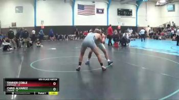 160 lbs Placement - Chris Alvarez, Laramie vs Tanner Coble, Berthoud