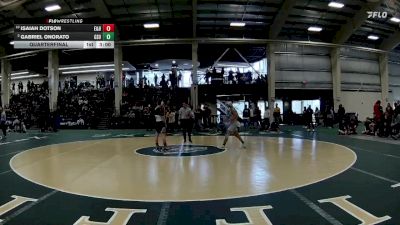 149 lbs Quarterfinal - Isaiah Dotson, Emory & Henry vs Gabriel Onorato, Glenville State