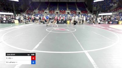 100 lbs Cons 32 #1 - Ella Als, IA vs Brooklyn Lafrenz, ND