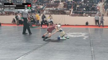 65_B lbs Round Of 16 - Isaiah Simonds, Bradford vs Clancy Smith, Pennridge