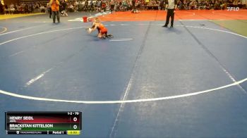 70 lbs Semifinal - Brackstan Kittelson, Wabasso vs Henry Seidl, ANML